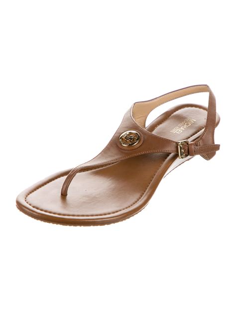 michael kors sandals brown size 3|michael kors brown heels.